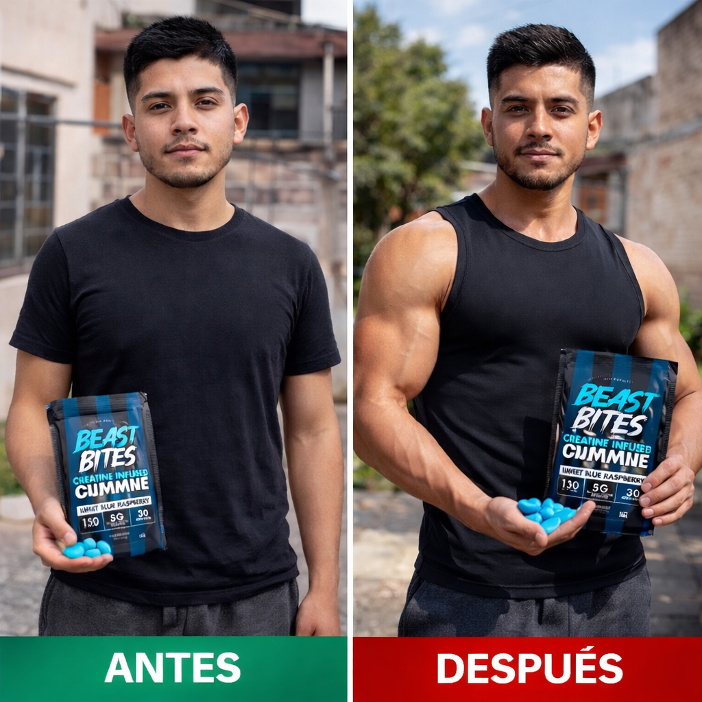 Suplemento Creatina Gomitas Beast Bites